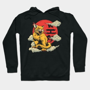 Catzilla Cat Fur Tastic Feline Frenzy Awaits Hoodie